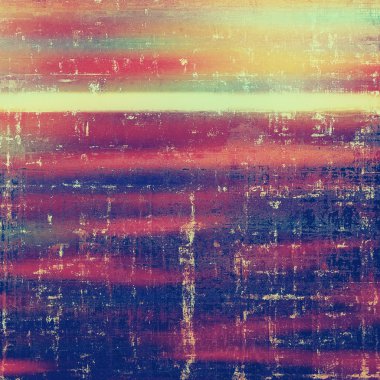 Keskin dokulu arka plan, vintage zemin eski stil öğeleri ve farklı renk desen ile yaşlı