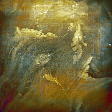 Keskin dokulu arka plan, vintage zemin eski stil öğeleri ve farklı renk desen ile yaşlı