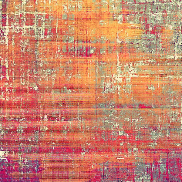 Keskin dokulu arka plan, vintage zemin eski stil öğeleri ve farklı renk desen ile yaşlı