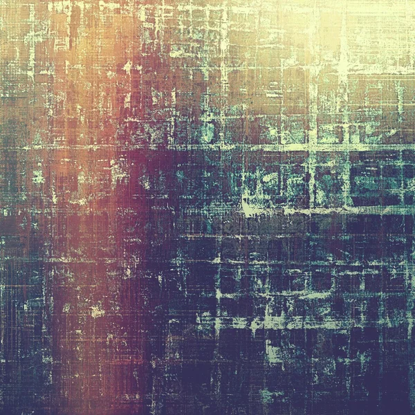 Keskin dokulu arka plan, vintage zemin eski stil öğeleri ve farklı renk desen ile yaşlı