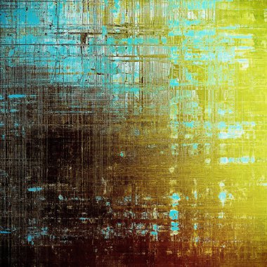 Grunge tasarım kompozisyon eski vintage doku üzerinde. Farklı renk desenleri ile yaratıcı arka plan