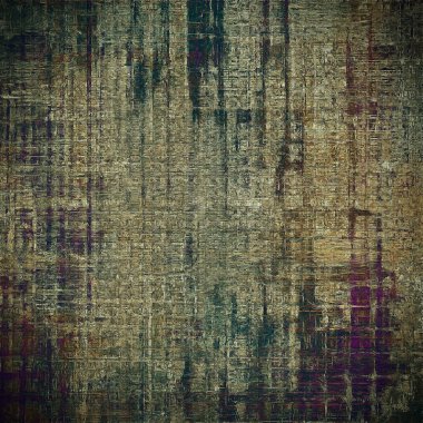 Vintage şablonu veya arka plan aşınmış doku, antika dekoru ve farklı renk desen