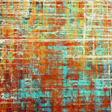 Vintage şablonu veya arka plan aşınmış doku, antika dekoru ve farklı renk desen