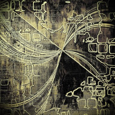 Hurda rezervasyon tarzı, soluk doku farklı renk desenleri ile antika arka plan