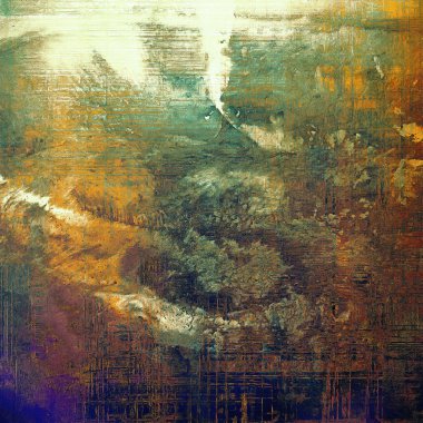 Eski okul doku veya arka plan retro grunge tasarım için yaşlı. Farklı renk desen ile