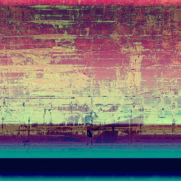 Jahrgangsbeschaffenheit, alter zerkratzter Hintergrund. mit unterschiedlichen Farbmustern — Stockfoto