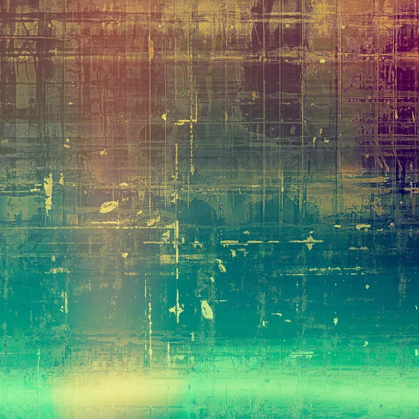 Retro grunge antika arka plan veya yıpranmış antika doku ile farklı renk desen — Stok fotoğraf