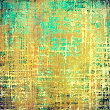 Eski okul öğeleri dokulu grunge arka plan üzerinde. Farklı renk desen ile