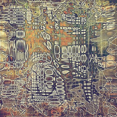 Renkli doku veya vintage tarzı elemanları ve farklı renk desen arka plan