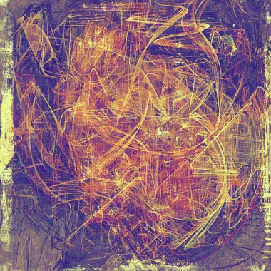 Renkli doku veya vintage tarzı elemanları ve farklı renk desen arka plan