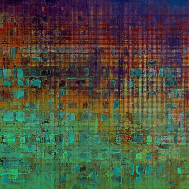 Vintage doku, eski stil çerçeve dekorasyon grunge grafik öğeleri ve farklı renk desen