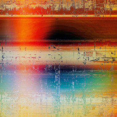 Eski stil, arka plan ile yaratıcı dekor ve farklı renk desen doku