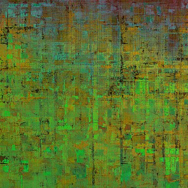 Eski stil, arka plan ile yaratıcı dekor ve farklı renk desen doku