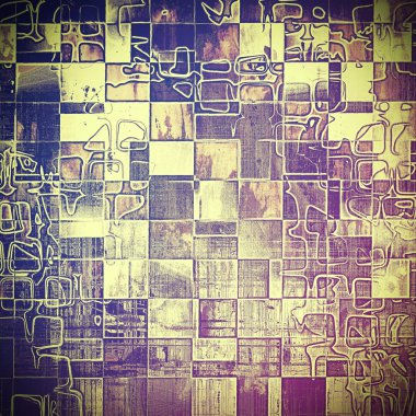 Dijital olarak arka plan veya doku retro tarzı çerçeve için tasarlanmış. Farklı renk desen ile