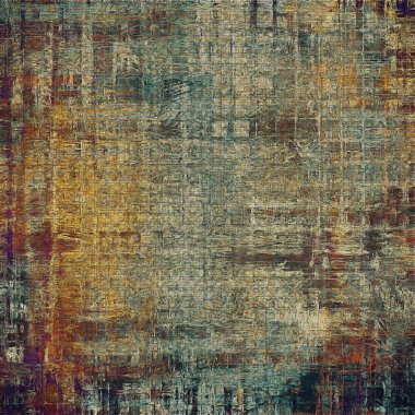 Eski vintage doku ve farklı renk desen retro tarzı arka plan