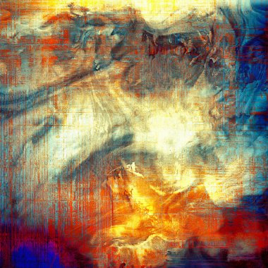 Eski vintage doku ve farklı renk desen retro tarzı arka plan