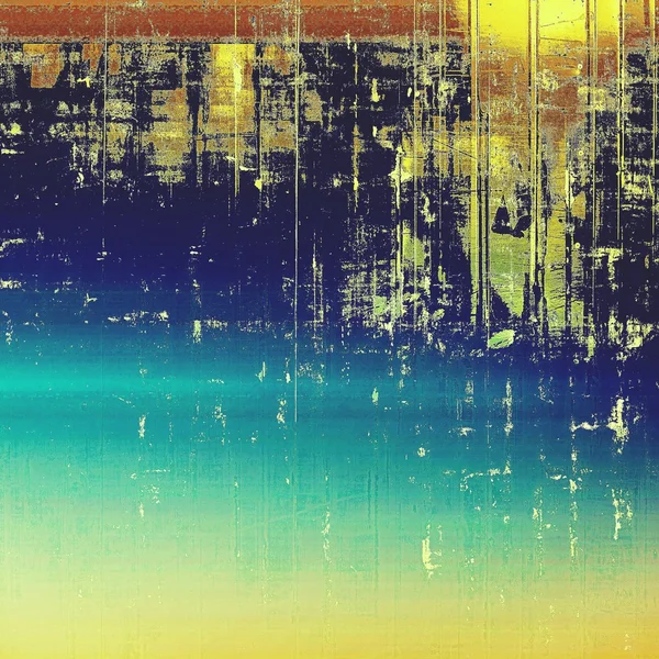 Fundo retro, textura antiga para composição de design vintage abstrato. Com padrões de cores diferentes — Fotografia de Stock