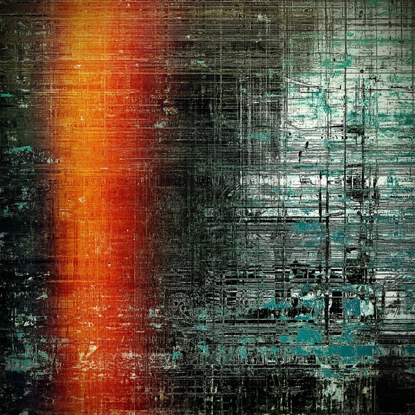 Fundo retro, textura antiga para composição de design vintage abstrato. Com padrões de cores diferentes — Fotografia de Stock