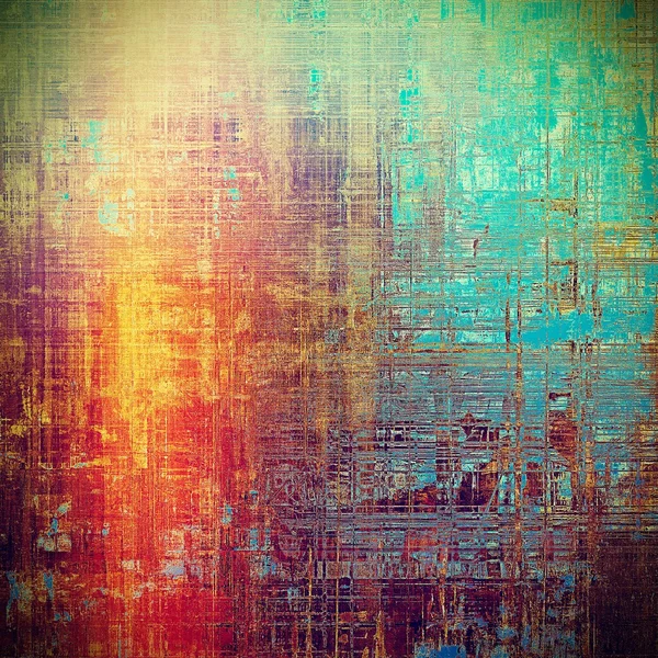 Stylish grunge texture, old damaged background. With different color patterns — Stock Photo, Image