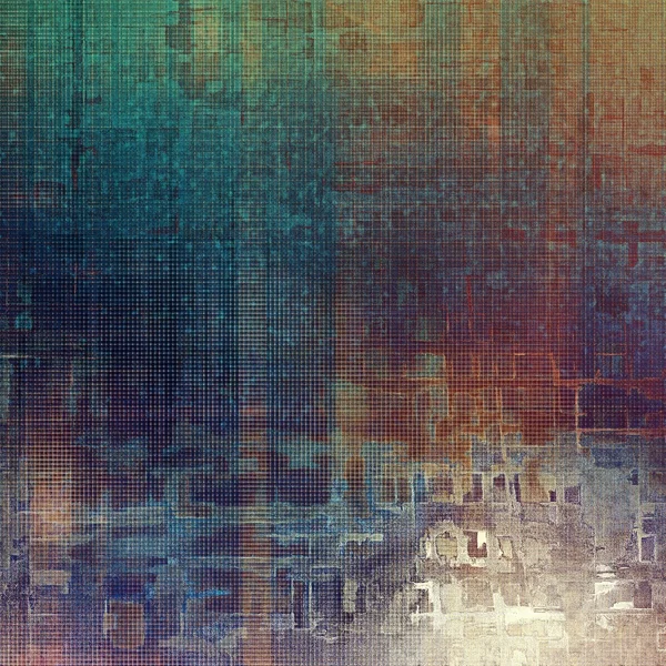 Stilvolle Grunge-Textur, alter beschädigter Hintergrund. mit unterschiedlichen Farbmustern — Stockfoto