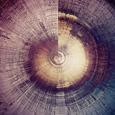 Grunge arka plan sanat, vintage tarzı çerçeve dokulu. Farklı renk desen ile