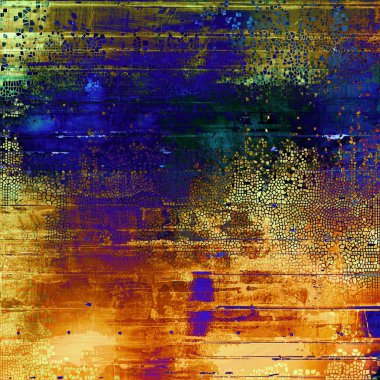 Retro grunge antika arka plan veya yıpranmış antika doku ile farklı renk desen