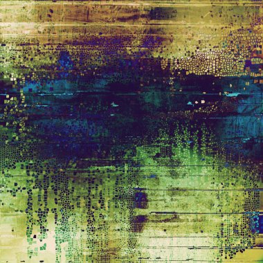 Retro grunge antika arka plan veya yıpranmış antika doku ile farklı renk desen