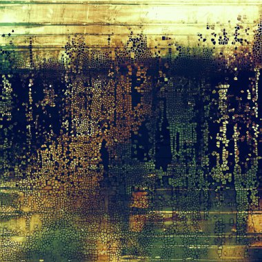 Retro grunge antika arka plan veya yıpranmış antika doku ile farklı renk desen