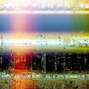 Vintage ve retro tasarım öğeleri soluk grunge arka plan üzerinde. Farklı renk desen ile