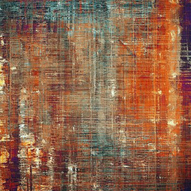 Antika çerçeve veya arka plan vintage duygu ile. Yaşlı doku ile farklı renk desen