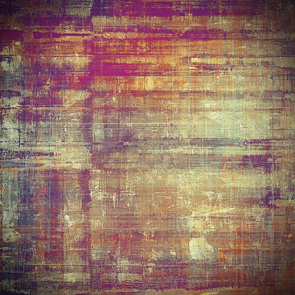 Grunge scratched background, abstract vintage style texture with different color patterns — Stock Photo, Image