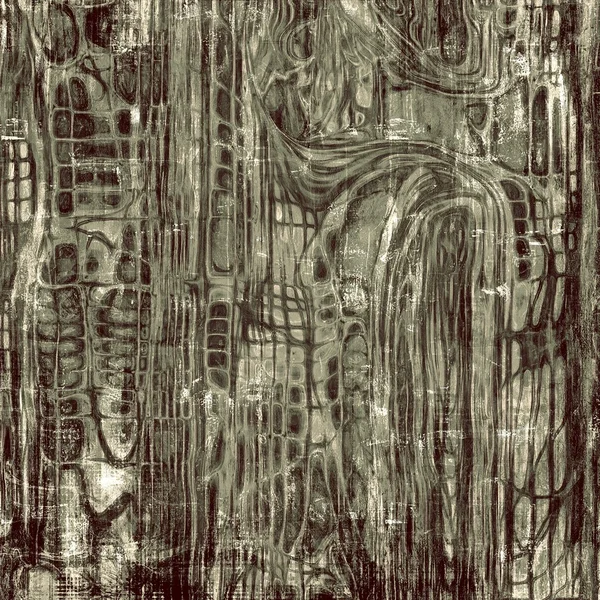 グランジ テクスチャ、ビンテージ背景に抽象的なパターンの汚れ — ストック写真