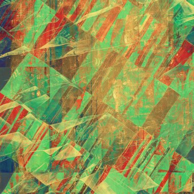Old grunge background with delicate abstract texture and different color pattern