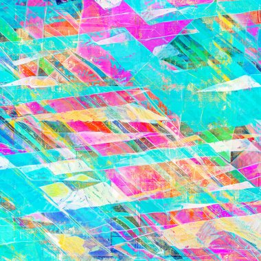 Old grunge background with delicate abstract texture and different color pattern