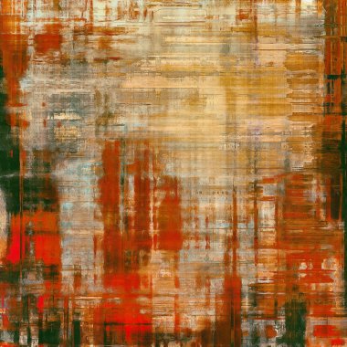 Old grunge background with delicate abstract texture and different color pattern