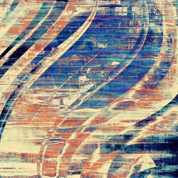 Старый гранж фон с тонкой абстрактной текстурой и другим цветовым узором — стоковое фото