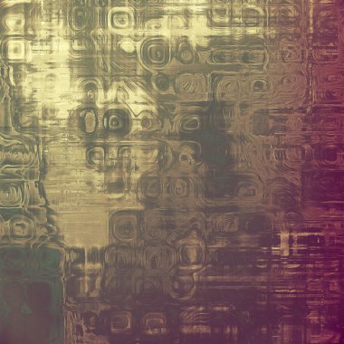 Yaşlı doku. Farklı renk desen ile