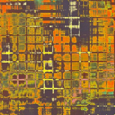 Yaşlı doku. Farklı renk desen ile