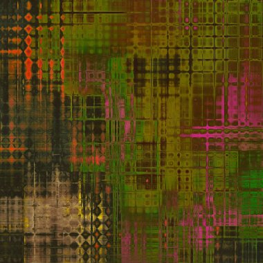 Yaşlı doku. Farklı renk desen ile