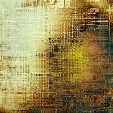 Vintage doku, renkli grunge arka plan metin veya resim alanı olan yaşlı. Farklı renk desen ile