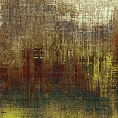 Yaşlı doku. Farklı renk desen ile