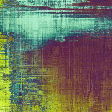 Yaşlı doku. Farklı renk desen ile