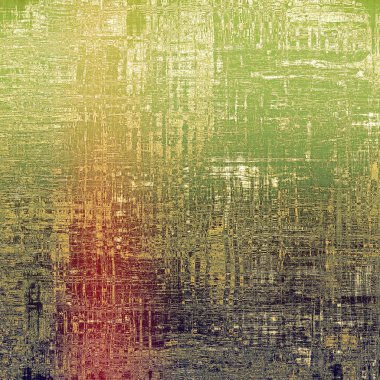 Yaşlı doku. Farklı renk desen ile