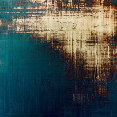 Yaşlı doku. Farklı renk desen ile