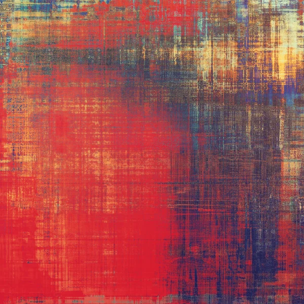 Fundo texturizado abstrato projetado em estilo grunge. Com padrões de cores diferentes — Fotografia de Stock