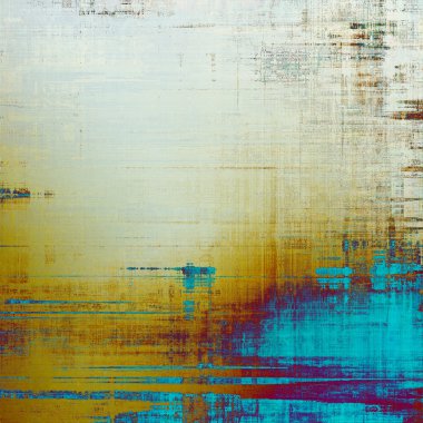 Grunge vintage dokulu arka plan sanat. Farklı renk desen ile