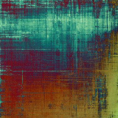 Grunge vintage dokulu arka plan sanat. Farklı renk desen ile