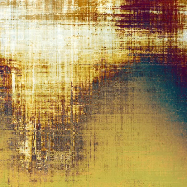 Old designed texture as abstract grunge background. With different color patterns — Stock Photo, Image