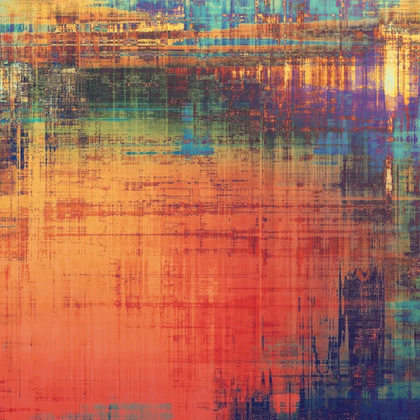 Alt gestaltete Textur als abstrakter Grunge-Hintergrund. mit unterschiedlichen Farbmustern — Stockfoto