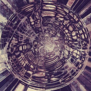 Vintage şablonu. Farklı renk desen ile